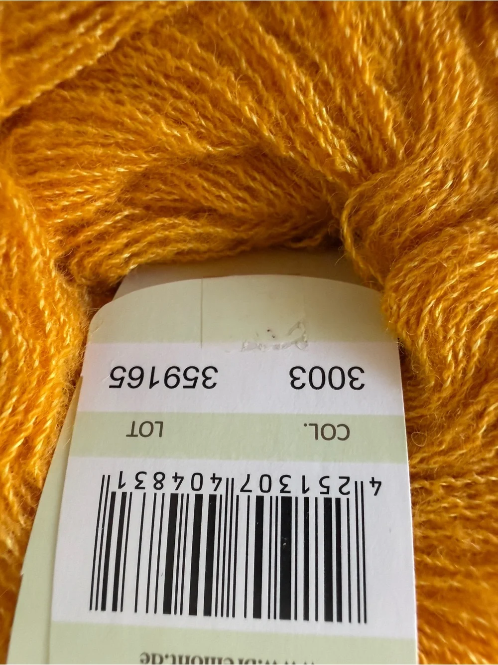 Josy by Bremont Luxury Alpaca/Silk Blend Yarn - 4 Balls of Goldenrod Yellow